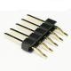 2.54mm Pitch 5 Pin Pin Header Connectors SMT Type PA6T Automotive