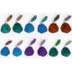 Burst models plating antique silver drop earrings Necklace with colored transparent oil