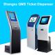 Banking/Hospital Queue Number Ticket Machine For Queuing System