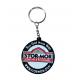 Round Types Soft PVC Keyrings Customized Souvenirs With Logo Design