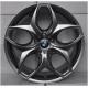 BMW replica rims auto aluminum wheel 20 inch 120(mm)PCD chrome car wheel rims, bright black machined face