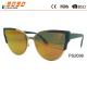 Fashionable design sunglasses with plastic frame ,suitable for men and women