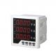 Intelligent Digital Square mini Multi-function monitoring amp volt meter