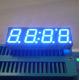 Ultra Blue Common Anode 0.39 4 Digit Seven Segment Display For Digital TV STB