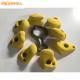 Anti Skid Rock Climbing Holds PU Resin Climbing Wall Stones ROHS Approved