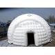 Fire - Resistant White Inflatable Event Tent , Inflatable Dome Tent For Project Show Events