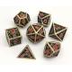 Polishing Nontoxic Polyhedral Dice DND Portable For Tabletop Games