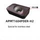 Apmt 1604 Tungsten Carbide CNC Insert Indexable Milling Inserts Customized