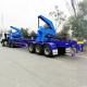 3 axles 37T 45Ton Shipping Container Side Loader