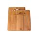Totally Bamboo Kitchen Supplies Mini Wood Cutting Board With Handle Antibacterial