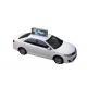 Wall Mounted Car Roof Top Advertising Sign , Car Top Advertising Signs