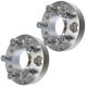 Silver Color Car Wheel Spacers Wheel Hub Centric Spacer Adapters For BMW E36 46