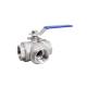 Y Type Ball Valve 2 Inch Stainless Steel 304/316 Female Three Way for Precise Control