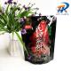 Printing liquid packaging bag good barrier performance leakproof Aluminum bottom plastic bag Stand up pouch for sauce