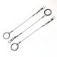 Black Stainless Steel Wire Rope Fittings Hanging Hook Fishing Tools Safety
