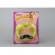 Multi Color Glasses Drinking Straws With Novelty Mustache Decoration