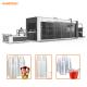 PET 2mm Thickness Disposable Cup Making Machine Semi Automatic 120mm Depth