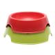 Lightweight Pet Food Bowl Silicone Dog Cat Bowl Set 22cm Customized Color