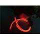 Red Color 12Volt LED Flex Neon Light With Silicone Materials For Car Lighting
