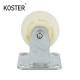 Industrial Caster Wheel 2 Inch Fixed PU Material MW Caster Heavy Duty Rotating Wheel