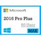 Mak 50 User PC License Office 2016 Professional Plus