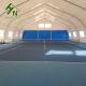 TFS Style Aluminum Frame PVC Opaque Fabric Curved Canopy Tennis Court Tent