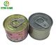 Metal Food Tin Cans for 60g 100g Beef Sauce Mini Custom Size for Restaurant