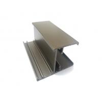 6063-T5 Sand Powder Coated Aluminum Extrusions Broken Bridge Aluminium Section