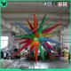 Colorful Inflatable Rainbow Star For Wedding Hanging Decoration