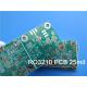 Immersion Gold Customized PCB 2L RO3210 25mil