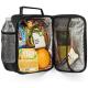 Insulated Lunch Bag Tough & Spacious Adult Lunch Box Black Lunch Cooler Bags