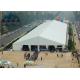 20M Modern Style Trade Show Tents Wooden Floor Inside For Exhibition Event