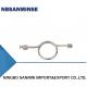 Highly Durable And Accurate Stainless Steel Pressure Gauge Buffer Tube 302B DN15×DN15 For Various Applications