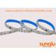 Yellow / Blue Flexible LED Strip Lights Non Waterproof 120D With FPC Body Material
