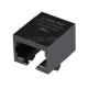 LPJE180XNNL Ethernet RJ45 Jack Without Integrated Magnetics 1X1 Port Tab Down Without LED
