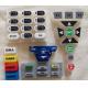 China silicone remote control case keys, buttons and keypad