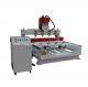 4 Spindles 4 Rotary Axis Cylinder Flat Wood Carving Machine with NK105 Control