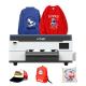 Single Head DTF Inkjet Printer 33cm Desktop Dtf Pet Film Printer With Shaking Powder