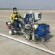 Booster Pushing 98 2 MMA BPO Two Components Line Striping Machine for Move Mold