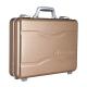 Alloy Aluminum Notebook Carrying Case Golden Color