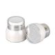 15g 50ml Yellow Plastic Cosmetic Acrylic Airless Pump Cream Jar