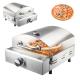Portable Gas Pizza Oven for Outdoor Camping Garden Party Stainless Steel 390*480*280mm