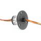 Miniature 250rpm Conductive 6 Wire Capsule Slip Ring For Bomb Disposal Robot