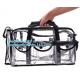 Clear Bags, Stadium Approved, See Through Tote Bag, Shoulder Strap, Large Transparent Bag