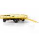 Non-power towed Heavy Duty industrial carts -50t Flat Transfer Trolley
