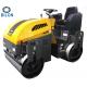 Ride On Double Drum Vibratory Road Roller 1.5 Ton For Road Construction Machines