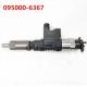 Denso Common Rail Diesel Injector 095000-6367 0950006367 For Isuzu Engine