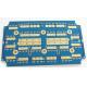 Controllers 2 Sided 4 Layer PCB Board Blue Solder Gold Finish 0.3MM Thickness