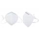 Disposable White Color KN95 Face Mask Non Woven With Earloop For Anti Virus