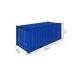 ISO 40ft sea shipping containers high quality 40' x 8' x 9'6 iso shipping container